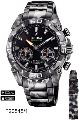 Festina Chrono Bike 2021 20545/1 Hybrid Connected Special Edition (+ spare strap)