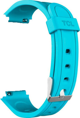 Blue silicone strap for watches TCL Movetime MT40