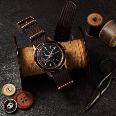 Seiko Presage Automatic Open Heart SSA426J1 Style 60's