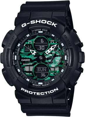 Casio G Shock Original GA 140MG 1AER Midnight Green Series Hodinky 365