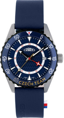 Prim Sport 64 GMT Tokio Czech Team Quartz W03P.13142.B Limited Edition 125pcs (+ spare strap)