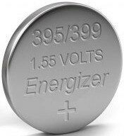 Silver oxide button cell Energizer 1,5V (type 395)