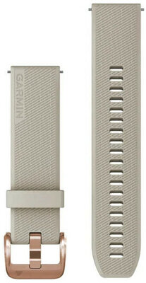 Straps Quick Release 20 mm, Light Sand, clasp Rose Gold