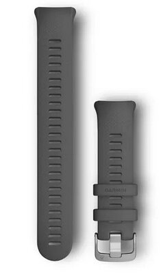 Silicone strap Garmin (Swim 2), gray, 010-12929-02
