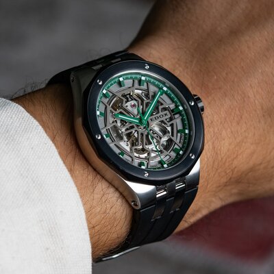 Edox Delfin Mecano Automatic 85303-3NN-VB