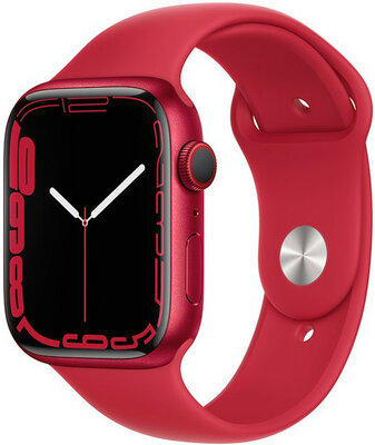 Apple Watch Series 7 GPS + Cellular, 45mm (PRODUCT)RED Aluminium Case with (PRODUCT)RED Sport Band