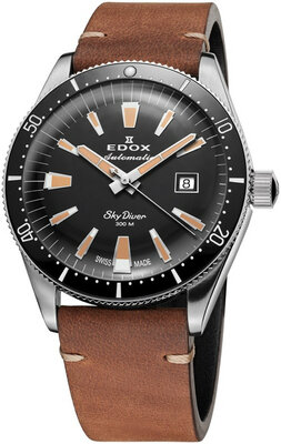 Edox SkyDiver Date Automatic 80126-3n-ninb Limited Edition 600pcs (+ spare strap)