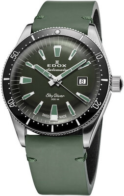 Edox SkyDiver Date Automatic 80126-3n-ninv Limited Edition 600pcs (+ spare strap)