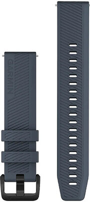 Silicone strap Garmin 20mm (pro Venu, Venu Sq, Venu 2 plus aj.), Blue V1, Quick Release