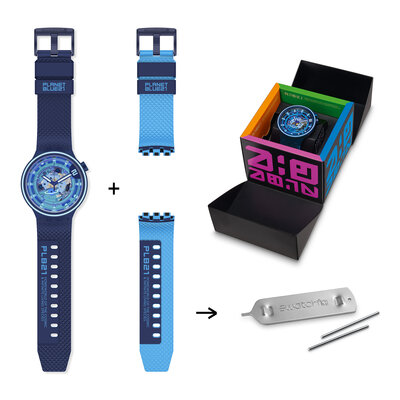 Swatch Second Home SB01N101 (+ spare strap)