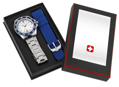 Swiss Military Hanowa Companion Set Quartz 5362.04.001.03S (+ replacement strap)