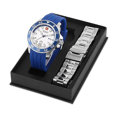 Swiss Military Hanowa Companion Set Quartz 5362.04.001.03S (+ replacement strap)