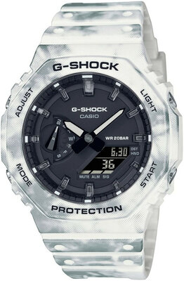 Casio G-Shock Original GAE-2100GC-7AER Grunge Snow Camo Series Carbon Core Guard (+ spare bezel and strap) (CasiOak)