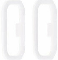 Garmin Kit, Keeper, Fenix 6S, White (White strap loop Fenix 6S, 2ks)