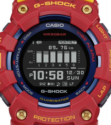 Casio G-Shock G-Squad GBD-100BAR-4ER Barcelona Limited Edition
