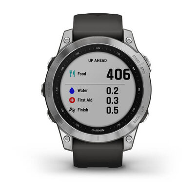 Garmin Fenix 7 Silver / Black Band