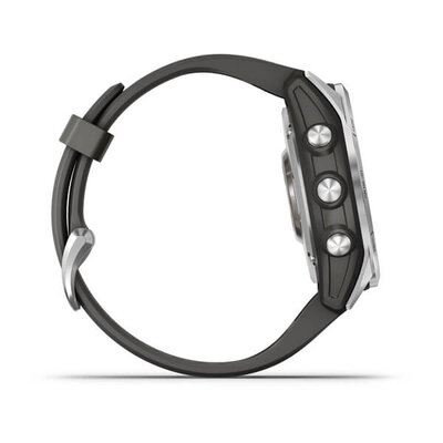 Garmin Fenix 7S Silver / Graphite Band