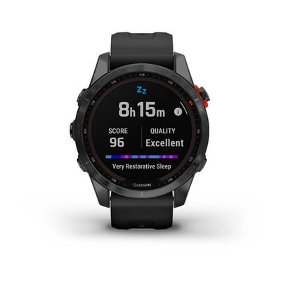 Garmin Fenix 7S Solar Gray / Black Band