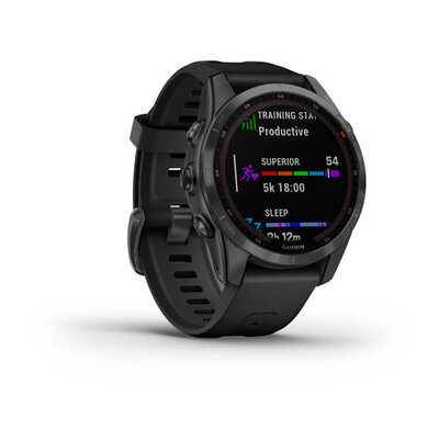 Garmin Fenix 7S Solar Gray / Black Band