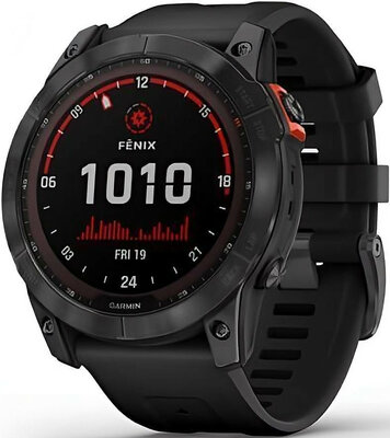 Garmin Fenix 7X PRO Solar Gray / Black Band