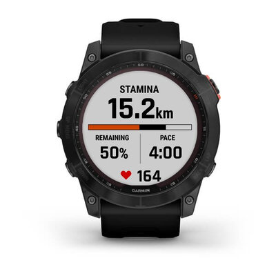 Garmin Fenix 7X Solar Gray / Black Band