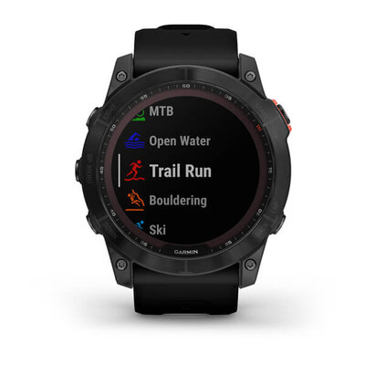 Garmin Fenix 7X Solar Gray / Black Band
