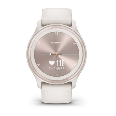 Garmin Vívomove Sport Peach Gold/Ivory Band