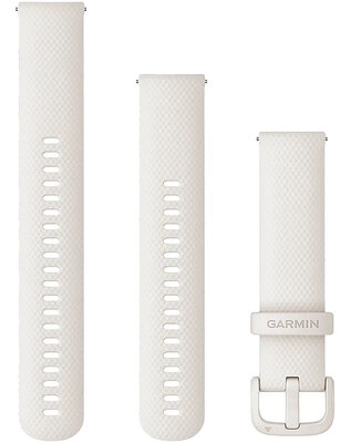 Garmin Strap Quick Release (20 mm), silicone ivory (+ elongated part)