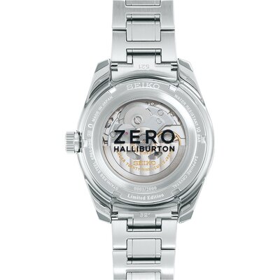 Seiko Presage Automatic GMT SPB269J1 Zero Halliburton Limited Edition 2000pcs "Sharp Edged"