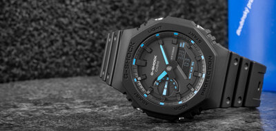 Casio G-Shock Original GA-2100-1A2ER Carbon Core Guard Utility Black Series