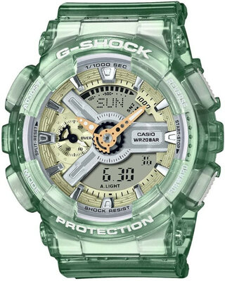 Casio G-Shock Original With-Series GMA-S110GS-3AER Skeleton Green