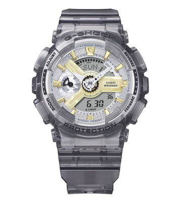 Casio G-Shock Original With-Series GMA-S110GS-8AER Skeleton Grey