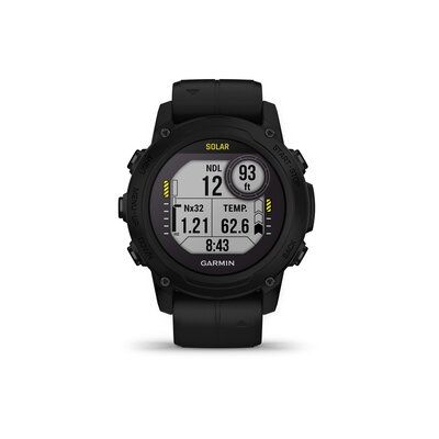 Garmin Descent G1 Solar, Black (+ spare strap)