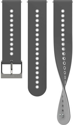 Grey silicone strap Suunto Urban 4 S+M SS050699000