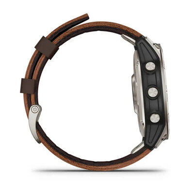 Garmin D2 Mach 1 (Premium), Oxford Brown Leather Band (+ extra strap)