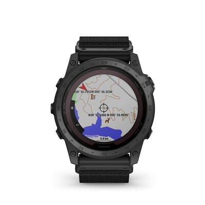 Garmin Tactix 7 Pro Solar Sapphire Ballistics Edition Black Nylon Band (+ extra strap)
