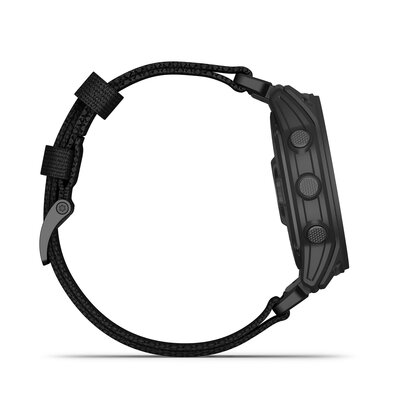 Garmin Tactix 7 Pro Solar Sapphire Black Nylon Band (+ replacement strap)