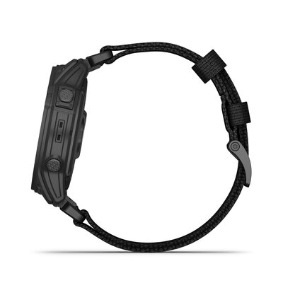 Garmin Tactix 7 Pro Solar Sapphire Black Nylon Band (+ replacement strap)