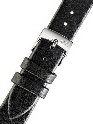 Black leather strap Morellato Emotion 5331C47.803 With