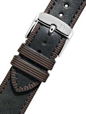 Black leather strap Morellato Pisano M 5046B71.019