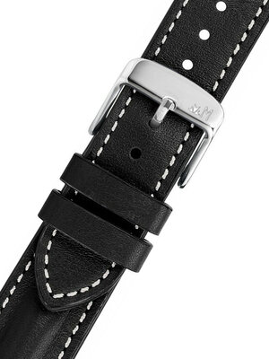 Black leather strap Morellato Sailing M 5617C03.019
