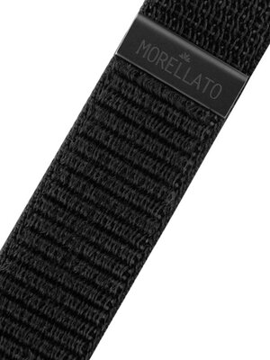Black textile strap Morellato 5655D64.019 M
