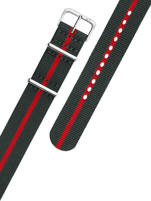 Red grey textile strap Morellato Band 3972A74.807 M