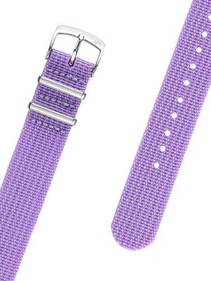 Purple textile strap Morellato Strip 4682B70.067 M