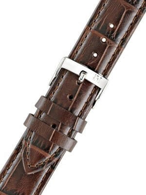 Brown leather strap Morellato Bolle EC 5203480.032 M