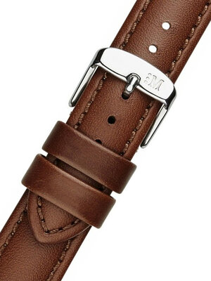 Brown leather strap Morellato Botero 2226364.034 M