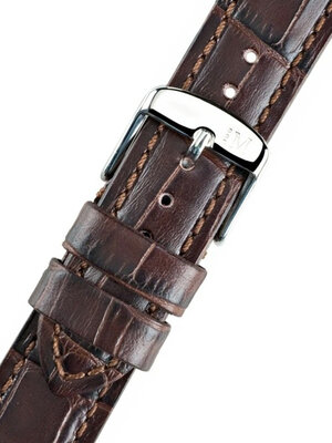 Brown leather strap Morellato Botero 2226480.032 M