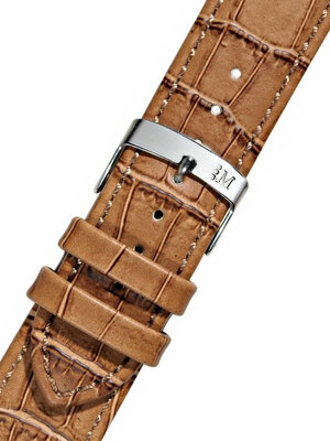 Brown leather strap Morellato Juke 4934A95.044 M