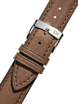Brown leather strap Morellato Levy 5045A61.034 M