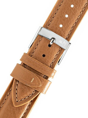 Brown leather strap Morellato Munch 5333D10.037 M